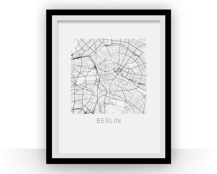 Berlin Map Print