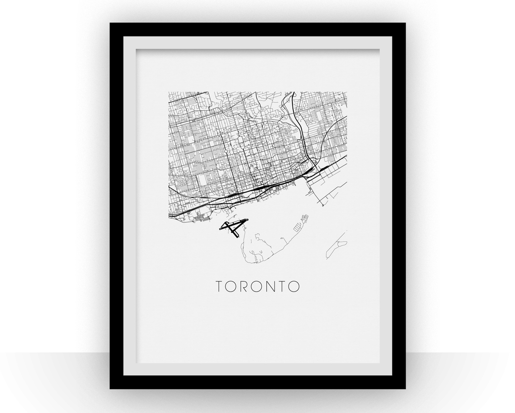 Toronto Map Print