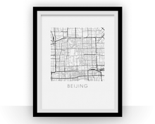 Charger l&#39;image dans la galerie, Beijing Map Print
