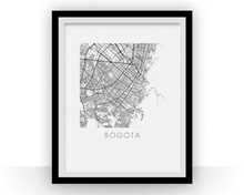 Charger l&#39;image dans la galerie, Bogota Map Print
