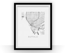 Charger l&#39;image dans la galerie, Buffalo Map Print
