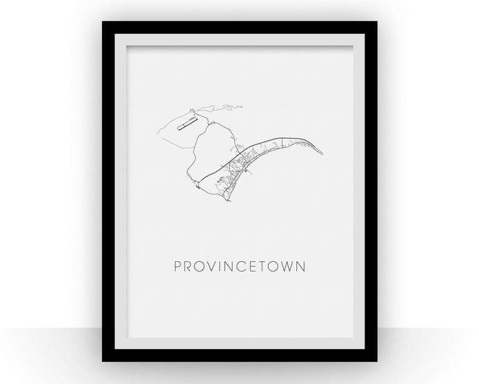 Provincetown Map Print