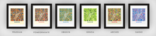 Load image into Gallery viewer, Houston Map Print - Full Color Map Poster
