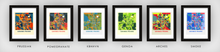 Load image into Gallery viewer, Grande Prairie Alberta Map Print - Full Color Map Poster

