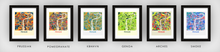 Load image into Gallery viewer, Prague Map Print - Full Color Map Poster
