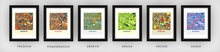 Load image into Gallery viewer, Burnaby British Columbia Map Print - Full Color Map Poster
