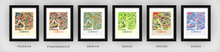 Load image into Gallery viewer, Cambridge MA Map Print - Full Color Map Poster
