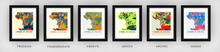 Load image into Gallery viewer, Carmel-By-The-Sea Map Print - Full Color Map Poster
