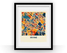 Charger l&#39;image dans la galerie, Irvine Map Print - Full Color Map Poster
