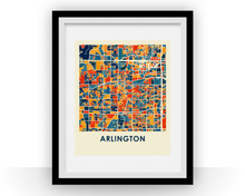 Charger l&#39;image dans la galerie, Arlington Map Print - Full Color Map Poster
