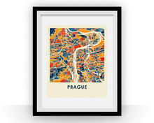 Charger l&#39;image dans la galerie, Prague Map Print - Full Color Map Poster
