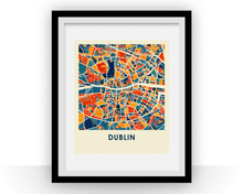 Charger l&#39;image dans la galerie, Dublin Map Print - Full Color Map Poster
