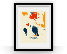 Load image into Gallery viewer, Tofino Map Print - Full Color Map Poster
