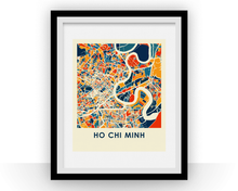 Charger l&#39;image dans la galerie, Ho Chi Minh Map Print - Full Color Map Poster
