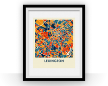 Load image into Gallery viewer, Lexington Map Print - Full Color Map Poster
