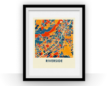 Charger l&#39;image dans la galerie, Riverside Map Print - Full Color Map Poster
