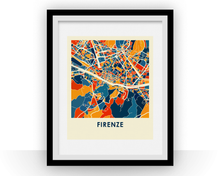 Charger l&#39;image dans la galerie, Florence Map Print - Full Color Map Poster
