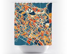 Charger l&#39;image dans la galerie, Fremont Map Shower Curtain - usa Shower Curtain - Chroma Series
