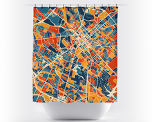 Charger l&#39;image dans la galerie, Lexington Map Shower Curtain - usa Shower Curtain - Chroma Series
