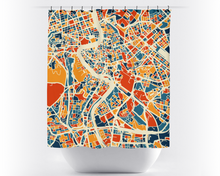 Charger l&#39;image dans la galerie, Rome Map Shower Curtain - italy Shower Curtain - Chroma Series
