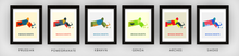 Load image into Gallery viewer, Massachusetts Map Print - Full Color Map Poster
