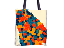 Charger l&#39;image dans la galerie, Georgia Map Tote Bag - GA Map Tote Bag 15x15
