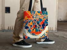 Load image into Gallery viewer, Seoul Map Tote Bag - South Korea Map Tote Bag 15x15
