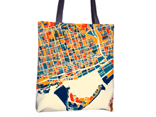 Charger l&#39;image dans la galerie, Toronto Map Tote Bag - To Map Tote Bag 15x15
