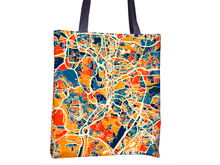 Charger l&#39;image dans la galerie, Kuala Lumpur Map Tote Bag - Malaysia Map Tote Bag 15x15
