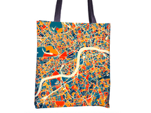 Charger l&#39;image dans la galerie, London Map Tote Bag - England Map Tote Bag 15x15
