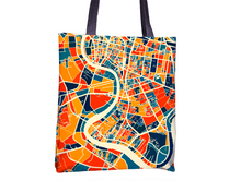 Charger l&#39;image dans la galerie, Bangkok Map Tote Bag - Thailand Map Tote Bag 15x15
