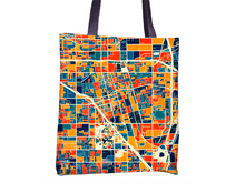 Charger l&#39;image dans la galerie, Anaheim Map Tote Bag - California Map Tote Bag 15x15
