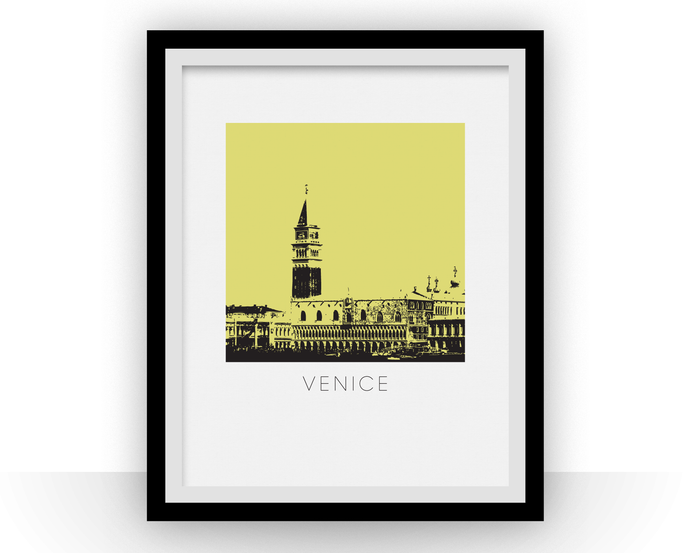 Venice Art Poster