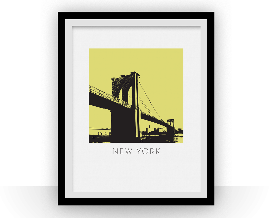 New York Art Poster