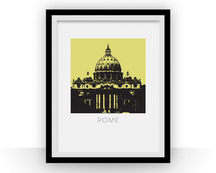 Rome Art Poster