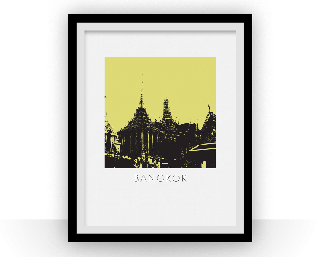 Bangkok Art Poster