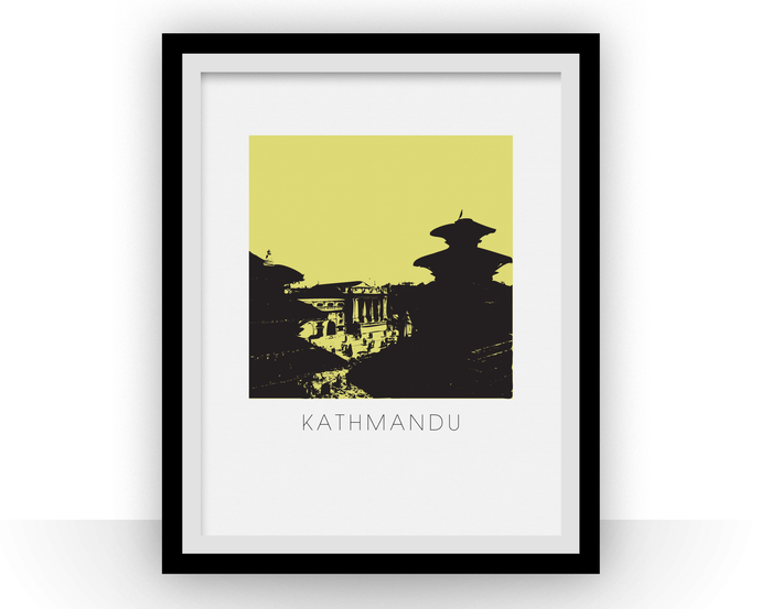 Kathmandu Art Poster