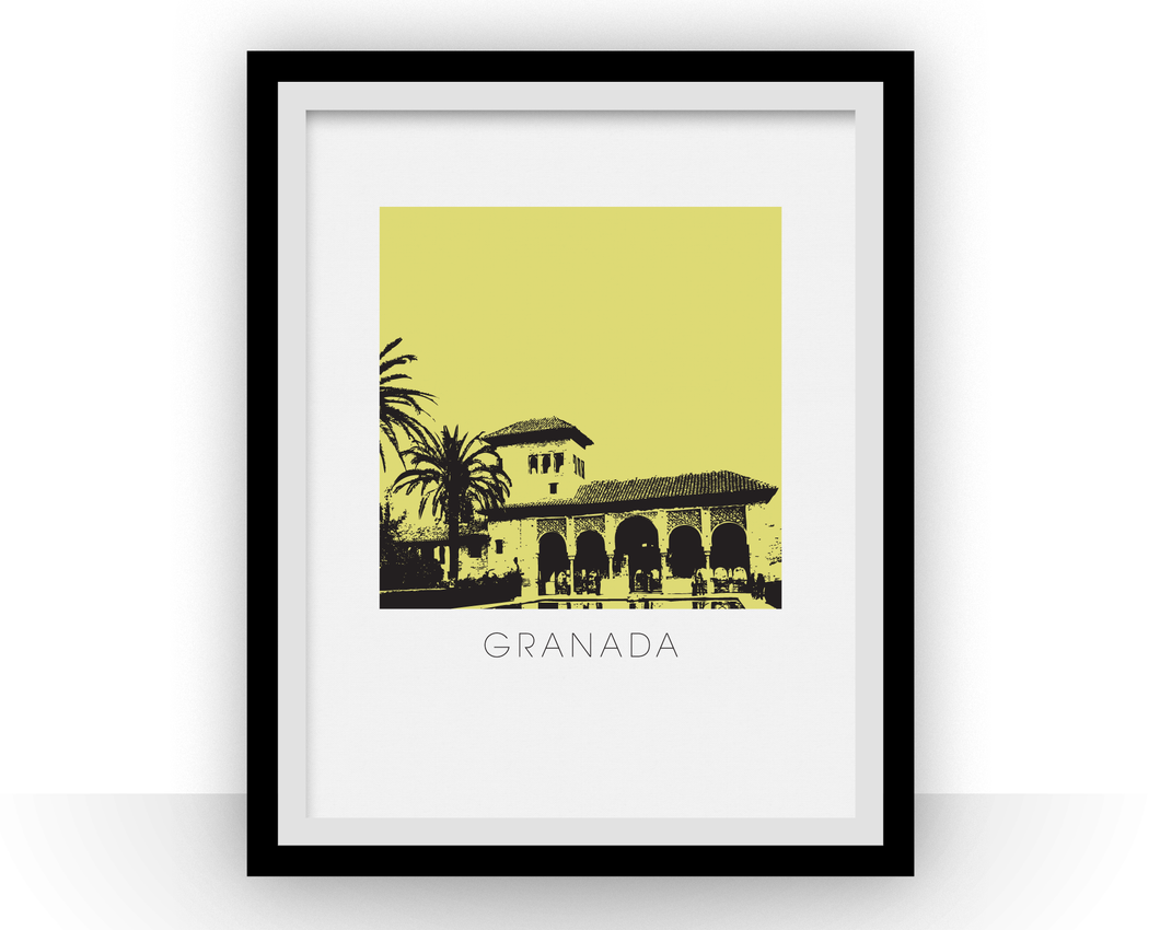 Granada Art Poster