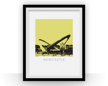 Load image into Gallery viewer, Newcastle Art Poster
