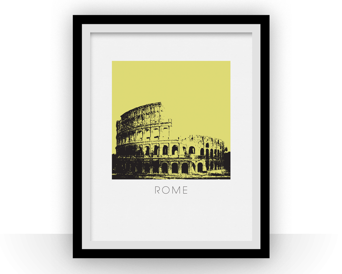 Rome Art Poster