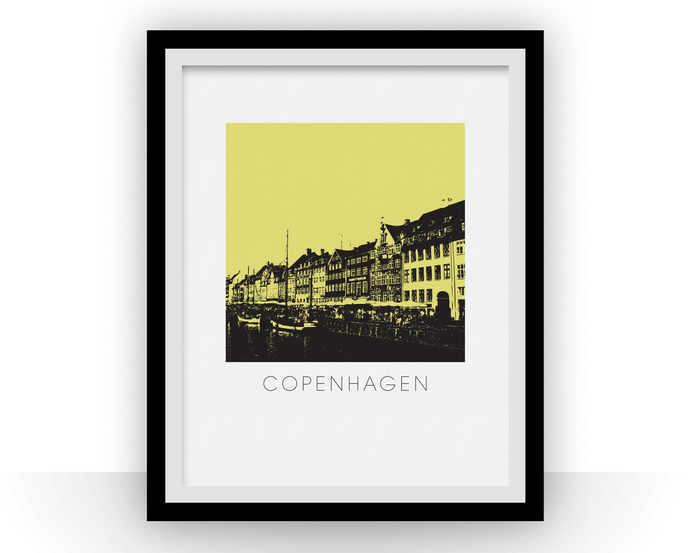 Copenhagen Art Poster