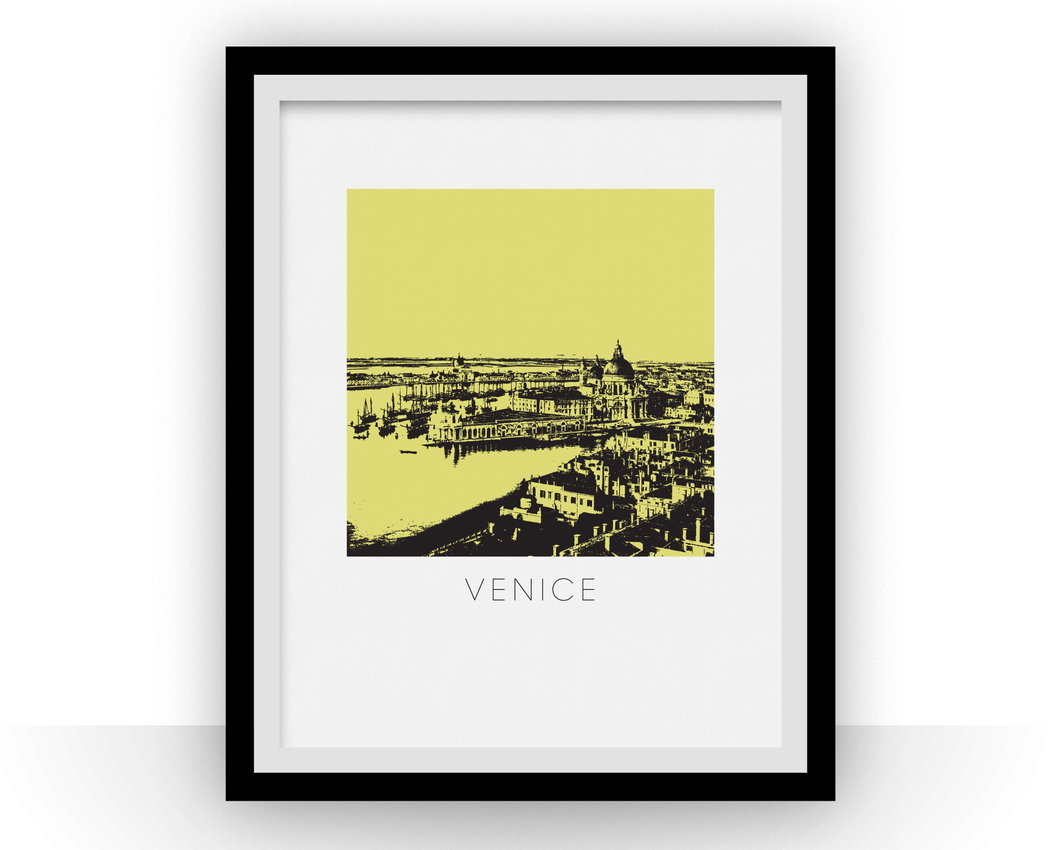 Venice Art Poster