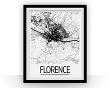 Load image into Gallery viewer, Florence Map Poster - italy Map Print - Art Deco Series
