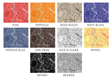 Load image into Gallery viewer, Rome Map Print - Any Color You Like
