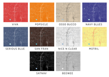 Load image into Gallery viewer, Las Vegas Map Print - Choose your color
