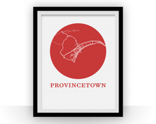 Load image into Gallery viewer, Provincetown Map Print - City Map Poster
